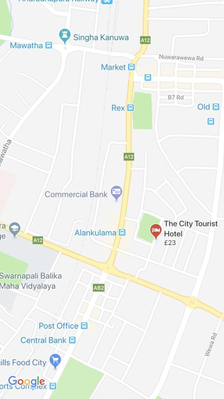 The City Tourist Hotel Anuradhapura Kültér fotó